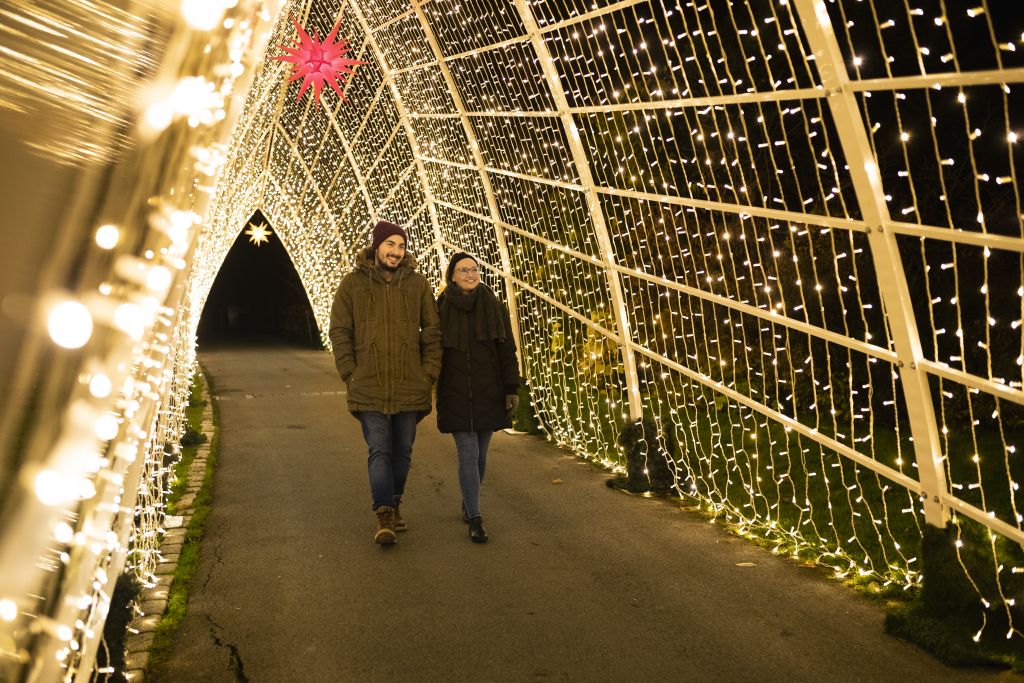 Christmas Garden Stuttgart 2021 | Kathedrale des Lichts ©Christmas Garden/Wecause Christmas Garden Stuttgart 2021 | Cathedral of Light ©Christmas Garden/Wecause