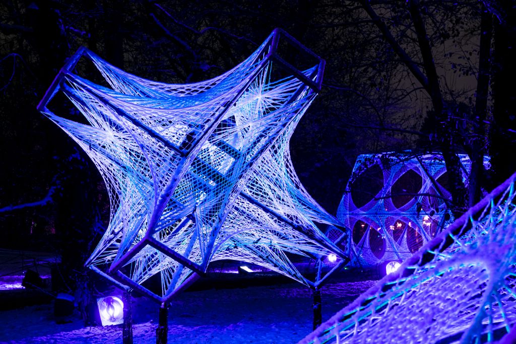 Christmas Garden Berlin 2021 | Magische Galaxie ©Christmas Garden/Michael Clemens Christmas Garden Berlin 2021 | Magische Galaxie ©Christmas Garden/Michael Clemens