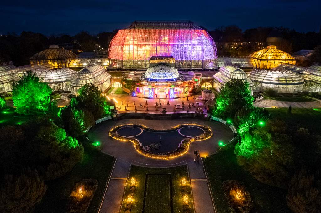 Christmas Garden Berlin 2018 | Water Fairy Tale ©Christmas Garden/Michael Clemens