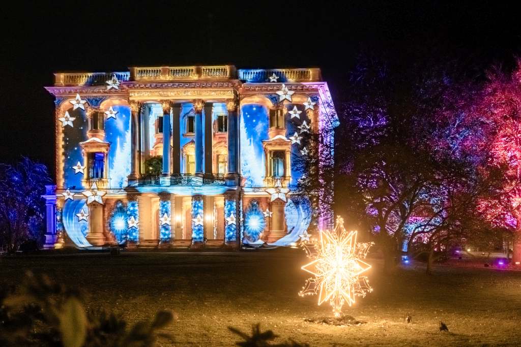 Christmas Garden Dresden 2019 | Lake of the Stars ©Christmas Garden/Michael Clemens
