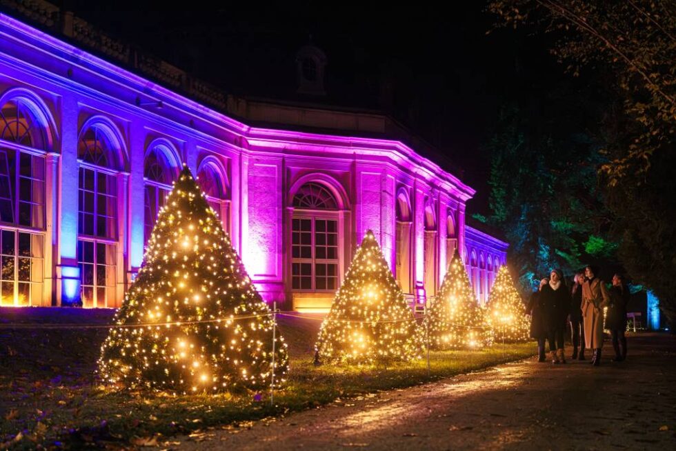 Lichterzauber im Christmas Garden